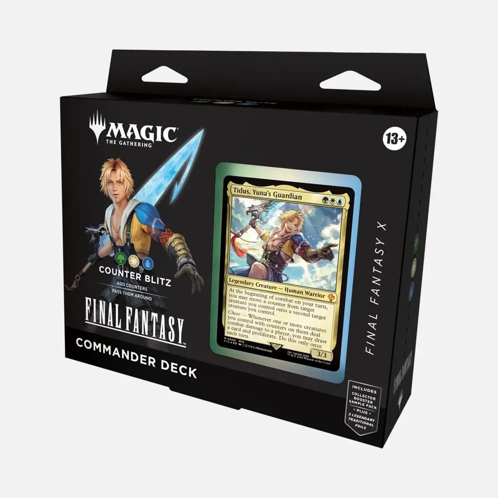 Magic the Gathering (MTG) cards Final Fantasy Counter Blitz Commander Deck