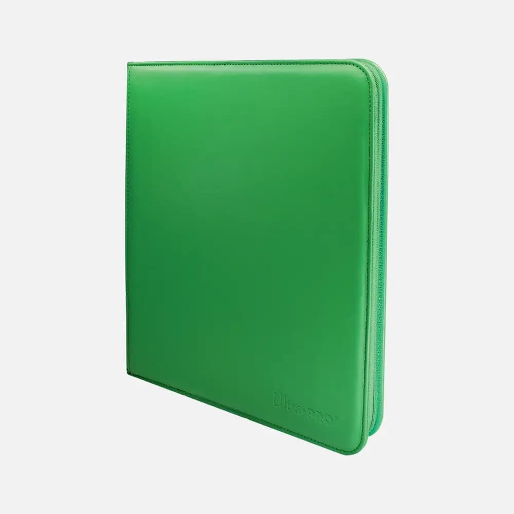12-Pocket Vivid Green Zippered PRO-Binder