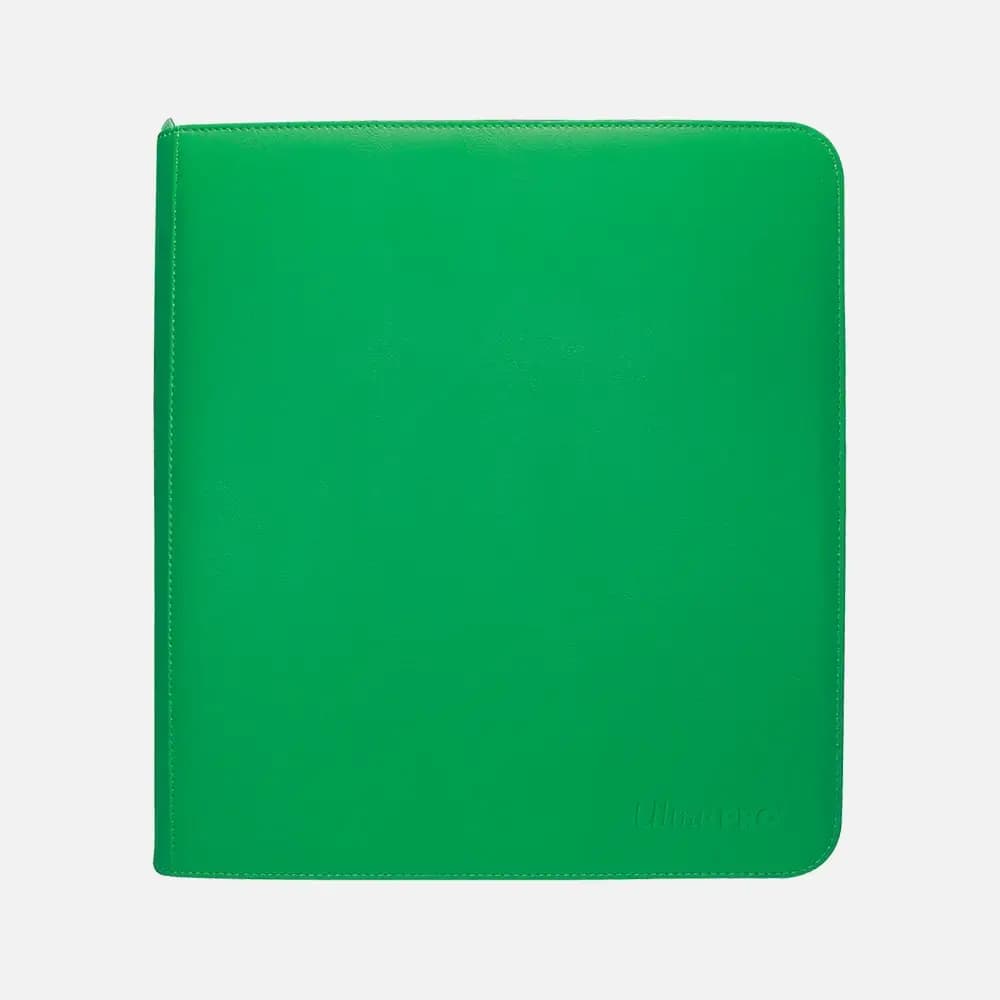 12-Pocket Vivid Green Zippered PRO-Binder