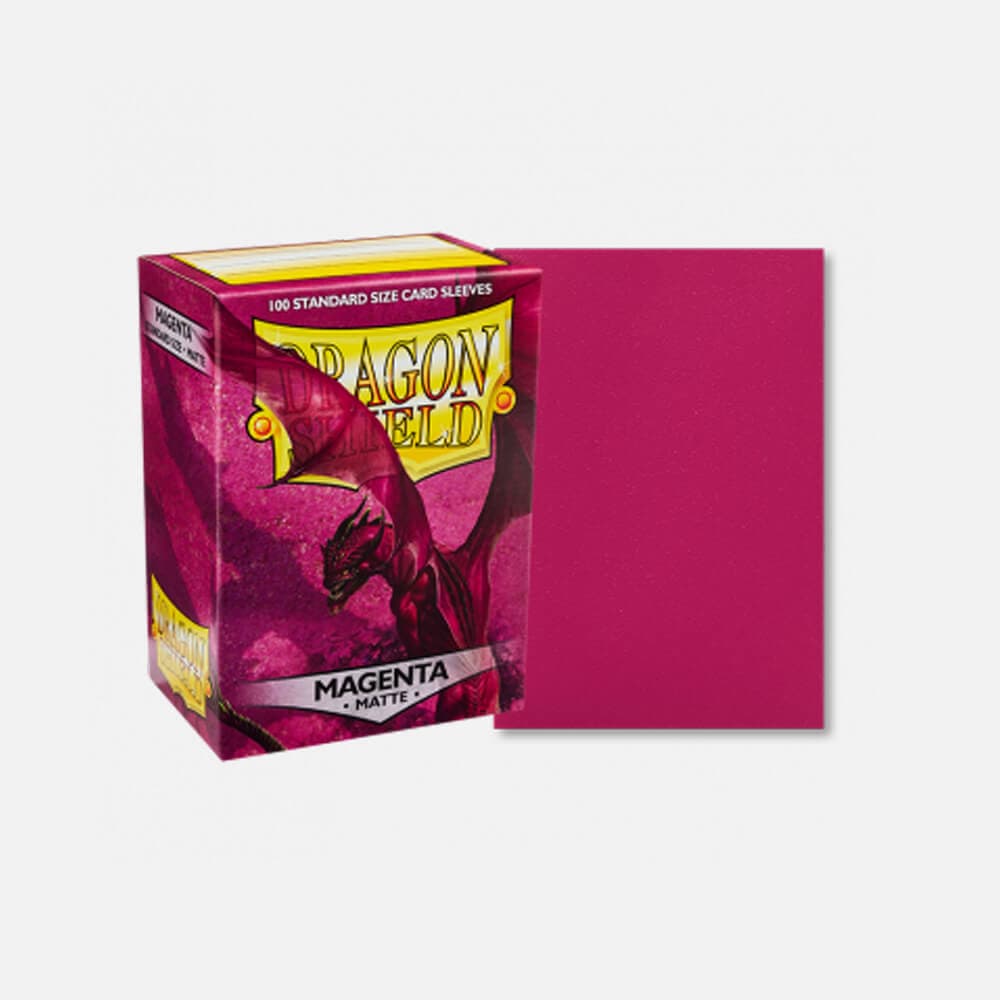 Dragon Shield (DS): Standard Matte magenta ovitki (100)