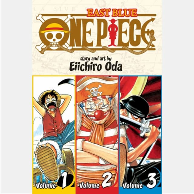 One Piece (Omnibus), Vol. 1 (1,2,3)