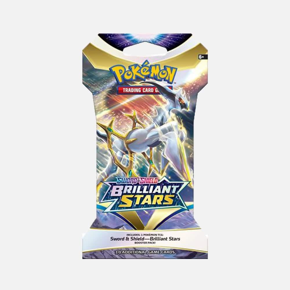 Pokémon karte Brilliant Stars Sleeved Booster Paketek (Pack)
