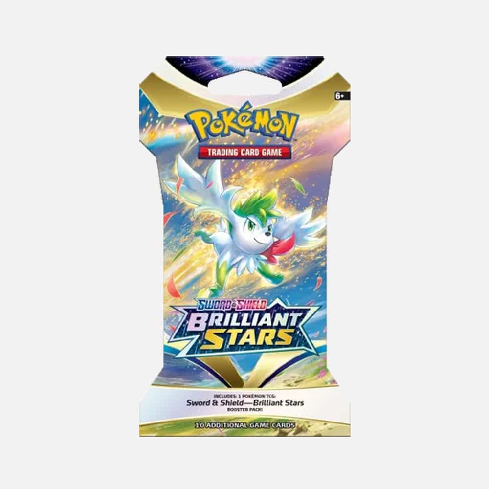 Pokémon karte Brilliant Stars Sleeved Booster Paketek (Pack)