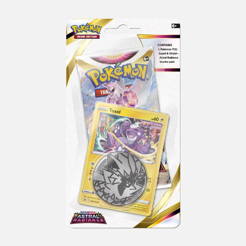 Pokémon karte Astral Radiance Checklane Blister Toxel