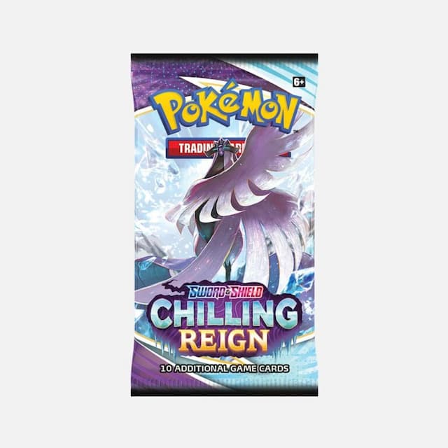 Pokémon karte Chilling Reign Booster Paketek (Pack)