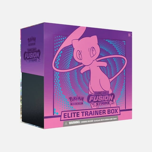 Pokémon karte Fusion Strike Elite Trainer Box (ETB)