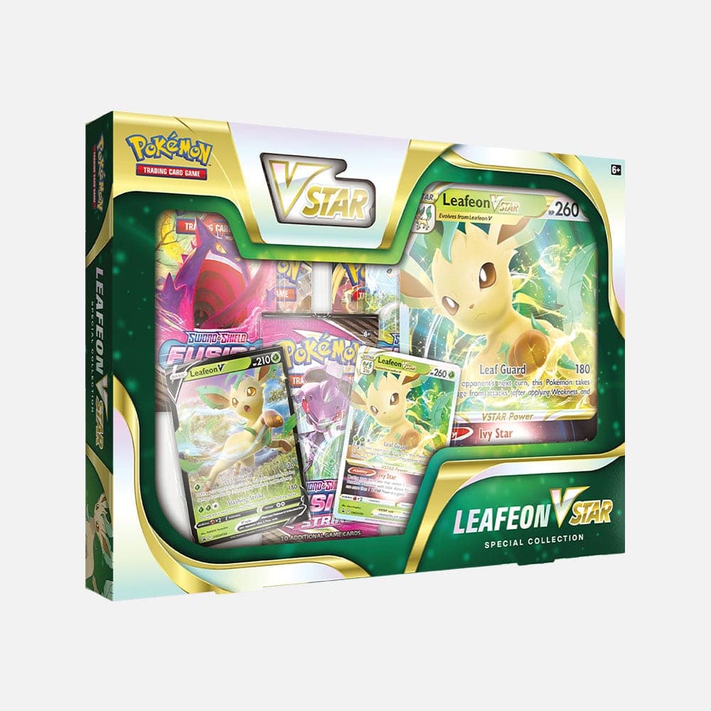 Pokémon karte Leafeon VSTAR Special Collection Box