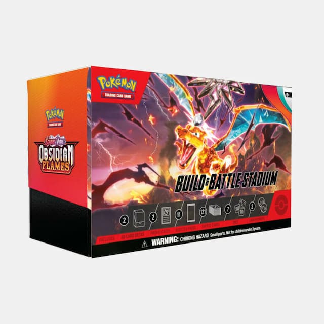 Pokémon karte Obsidian Flames Build & Battle Stadium
