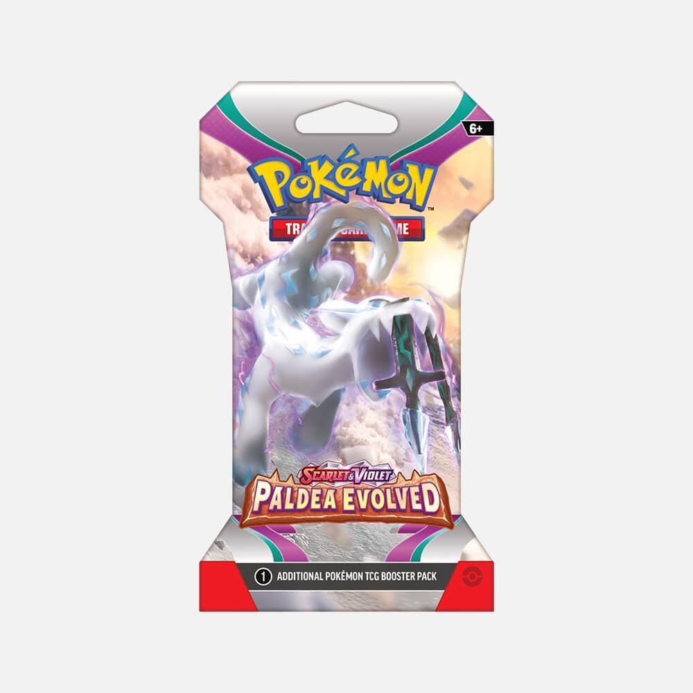 Pokémon karte (SV02) Paldea Evolved Sleeved Booster Paketek (Pack)