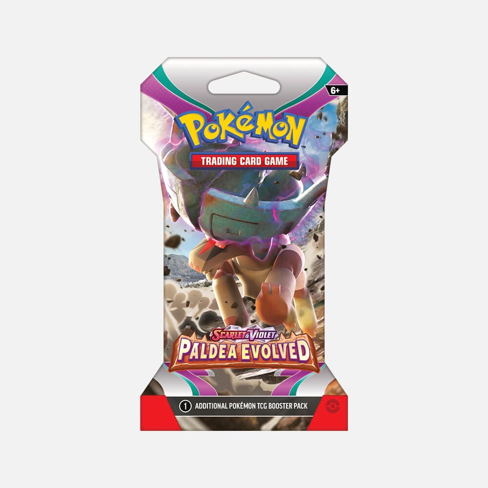 Pokémon karte (SV02) Paldea Evolved Sleeved Booster Paketek (Pack)