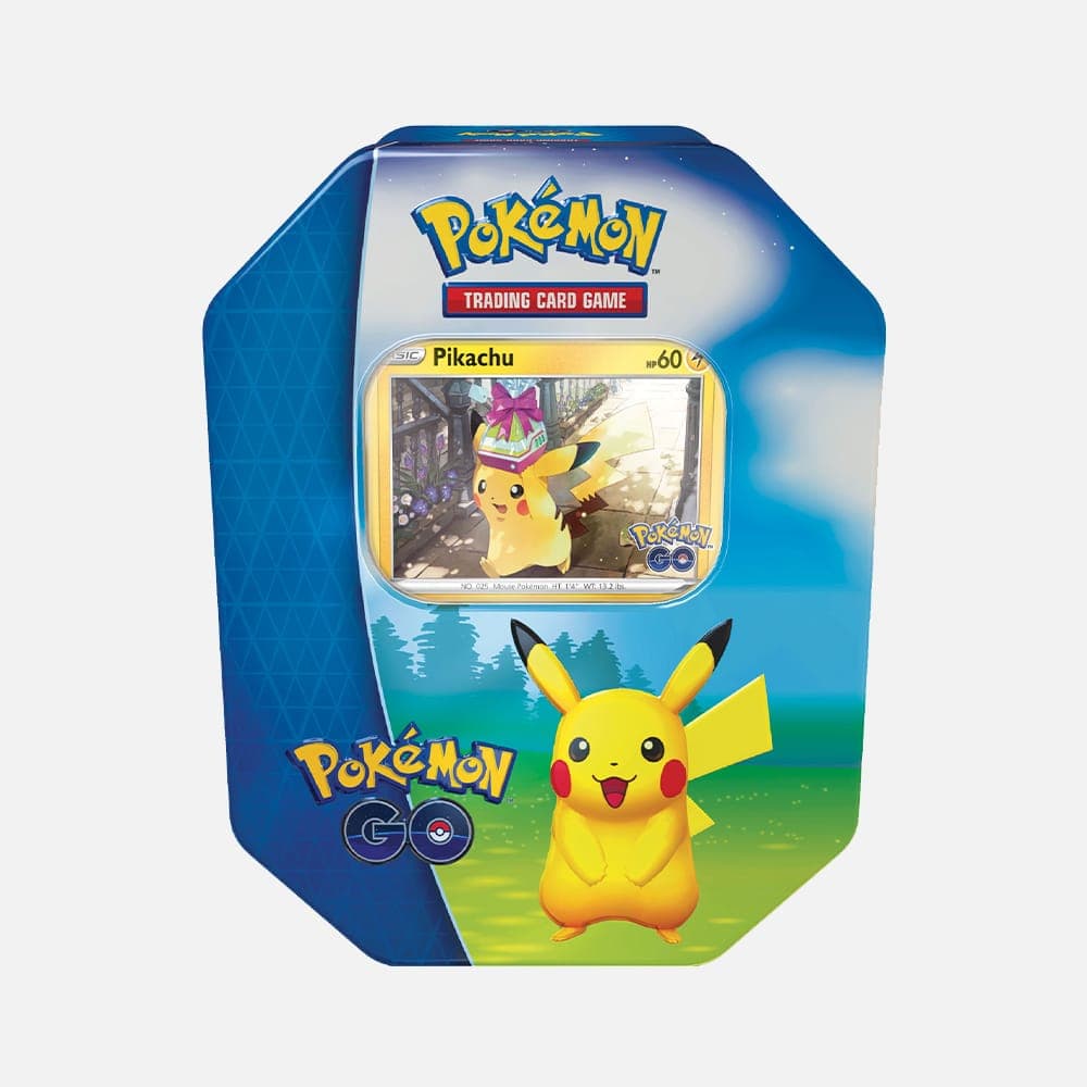 Pokémon GO karte Tin Pikachu