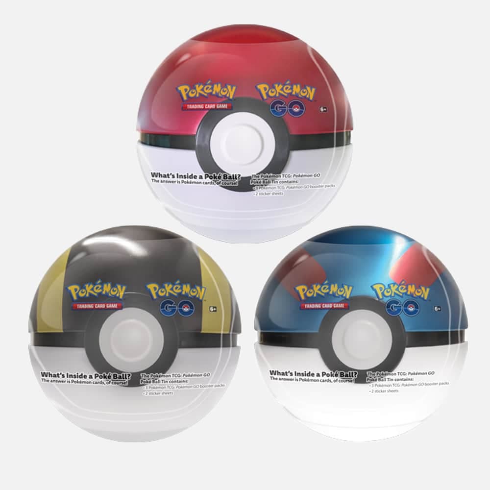 Pokémon GO karte Poké Ball Tin
