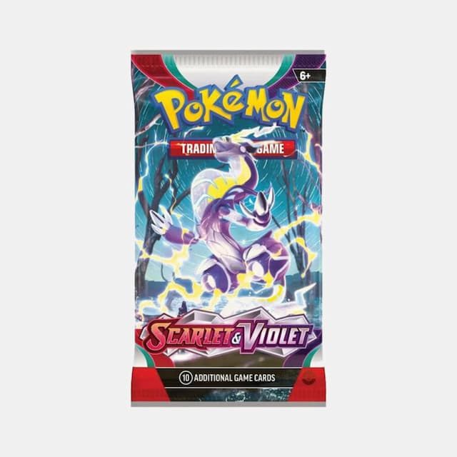 Pokémon karte Scarlet & Violet Booster Paketek (Pack)