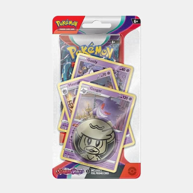 Pokémon karte Scarlet & Violet Premium Checklane Blister Gengar