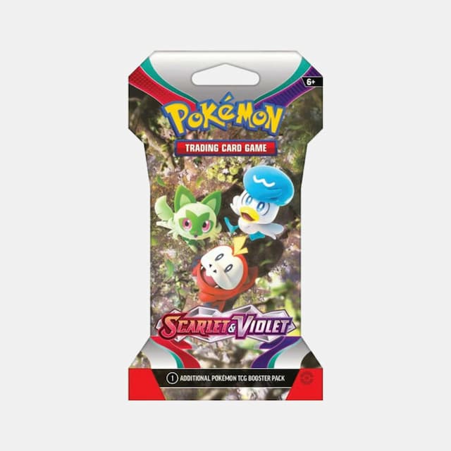 Pokémon karte Scarlet & Violet Sleeved Booster Paketek (Pack)