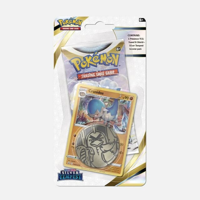 Pokémon karte Silver Tempest Checklane Blister Cranidos