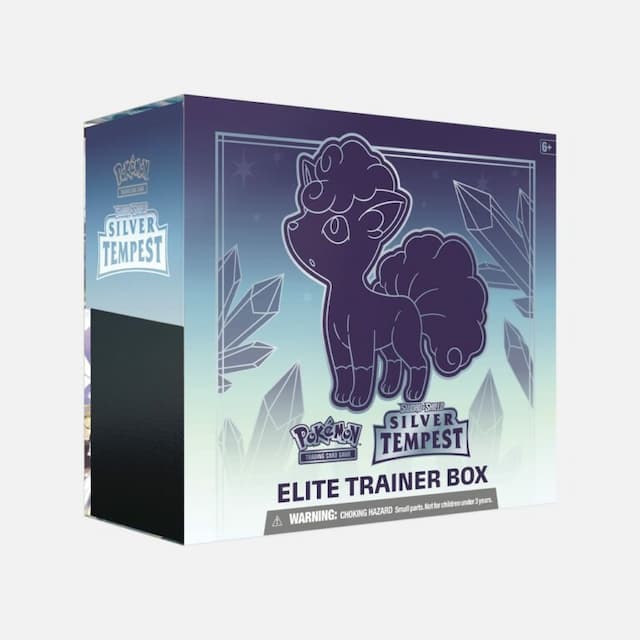 Pokémon karte Silver Tempest Elite Trainer Box (ETB)