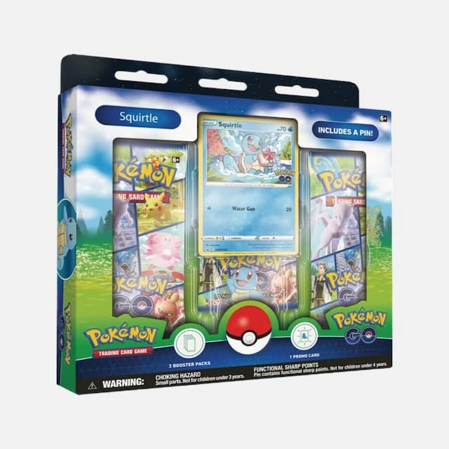 Pokémon GO karte Squirtle Pin Collection
