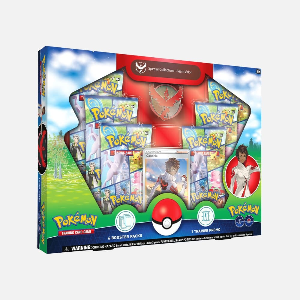 Pokémon GO karte Special Collection Team Valor
