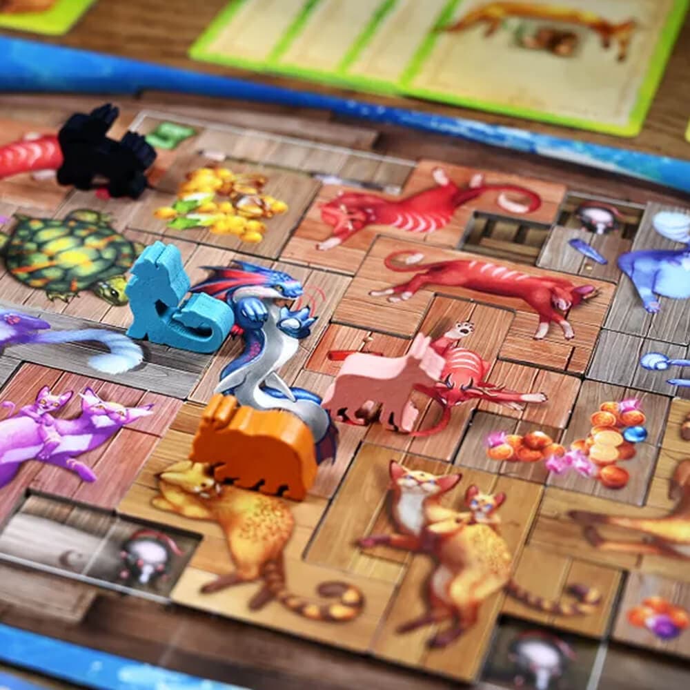 Družabna igra The Isle of Cats: Kittens + Beasts - expansion (razširitev)