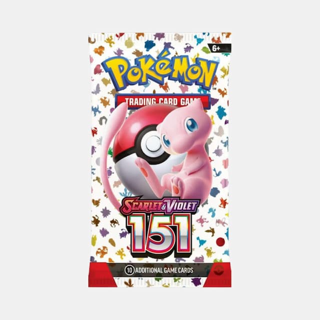 Pokémon karte 151 Booster Paketek (Pack)