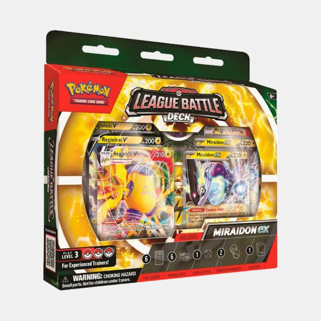 Pokémon karte Miraidon EX League Battle Deck (LBD)