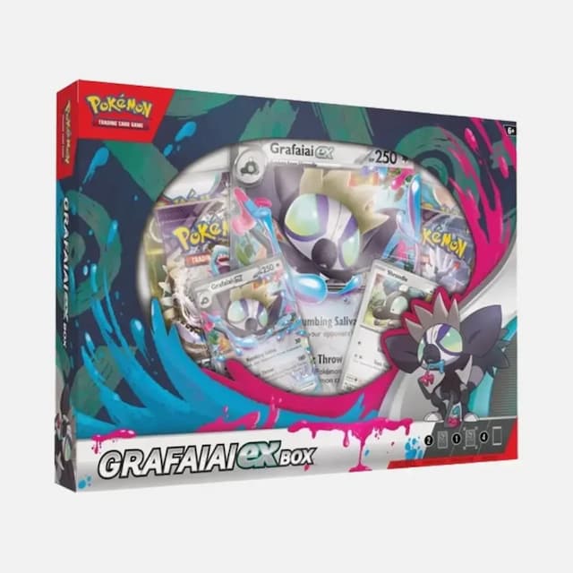 Pokémon karte Grafaiai EX Box