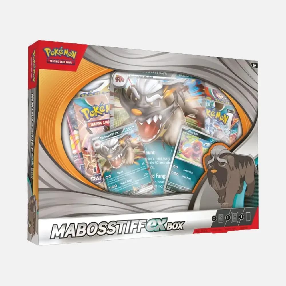 Pokémon karte Mabosstiff EX Box