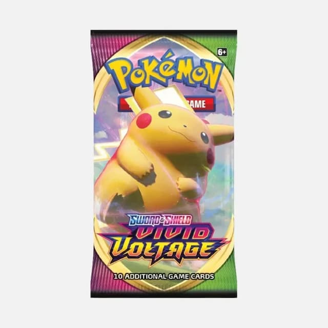 Pokémon karte Vivid Voltage Booster paketek (pack)