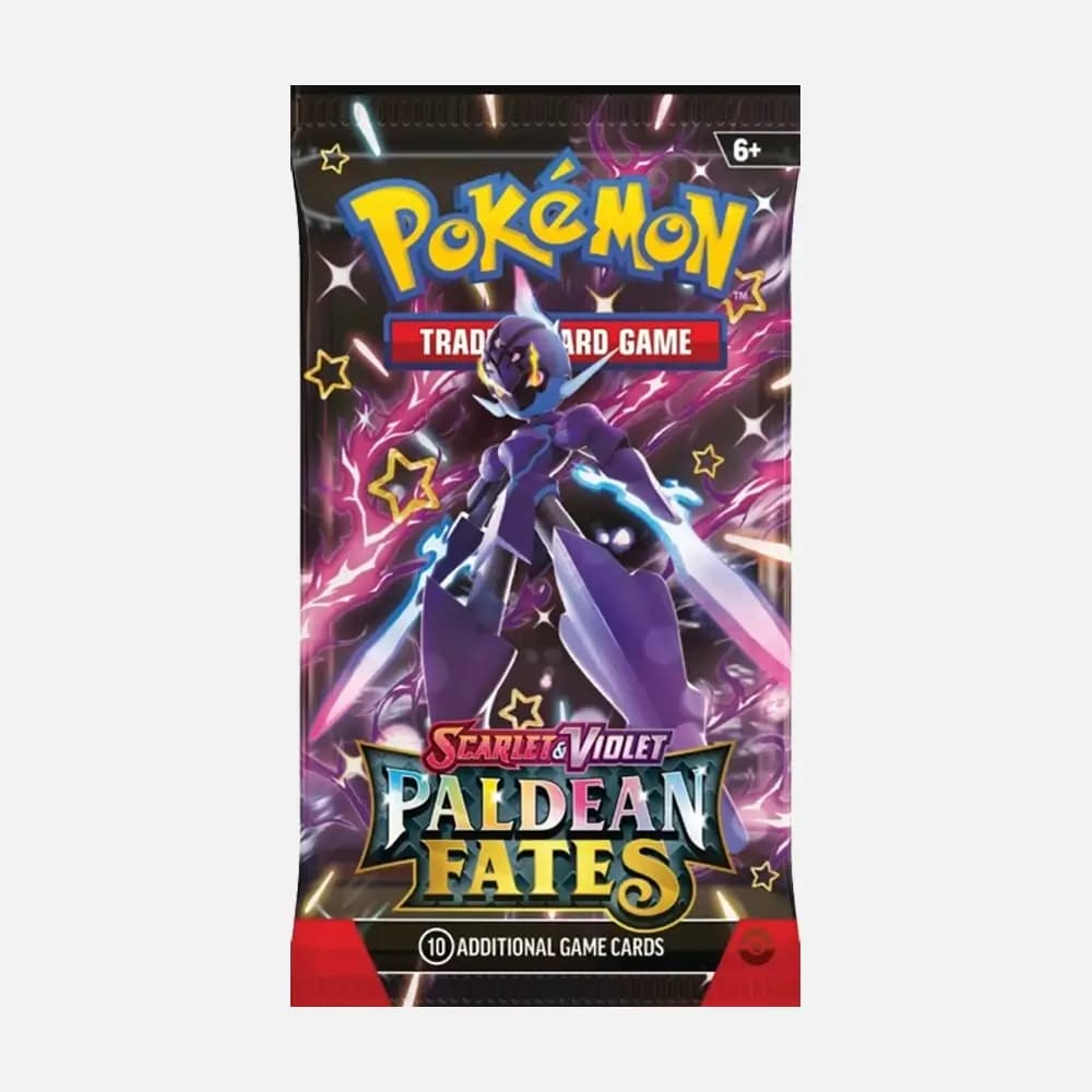 Pokémon karte Paldean Fates Booster Paketek (Pack)