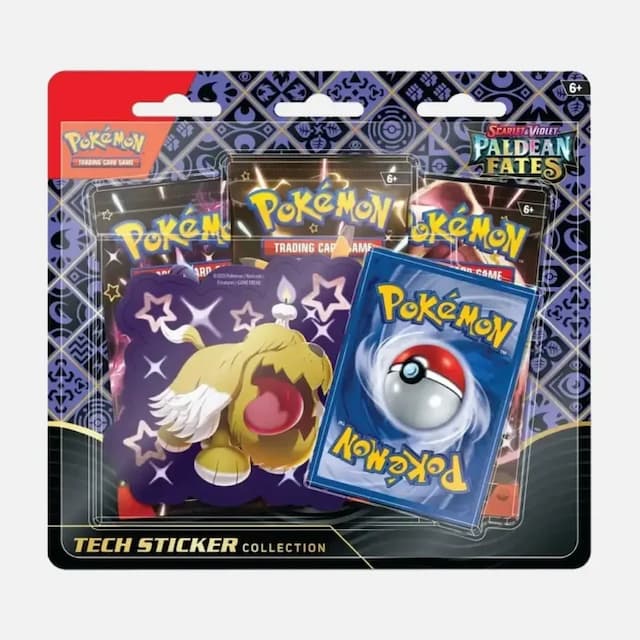 Pokémon karte Paldean Fates Tech Sticker Collection Shiny Greavard