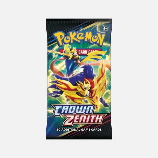 Pokémon karte Crown Zenith Booster Paketek (Pack)