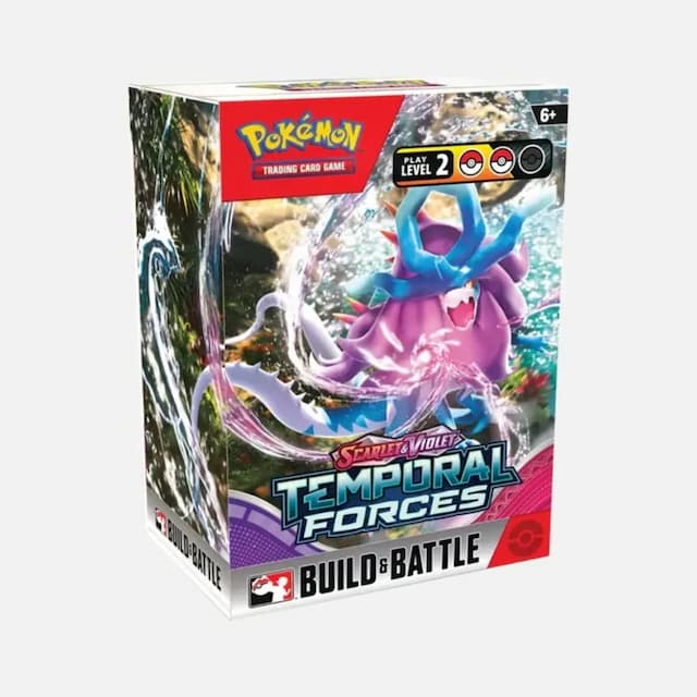 Pokémon karte Temporal Forces Build & Battle Box