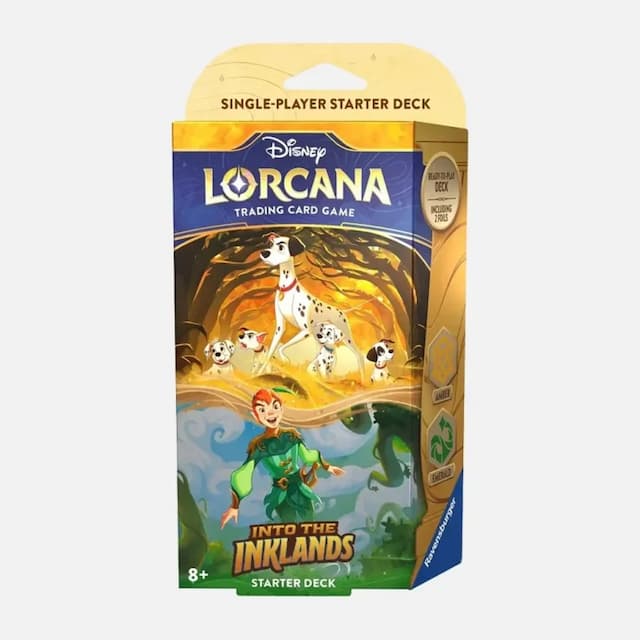 Disney Lorcana - Into the Inklands Starter Deck - Pongo & Peter Pan
