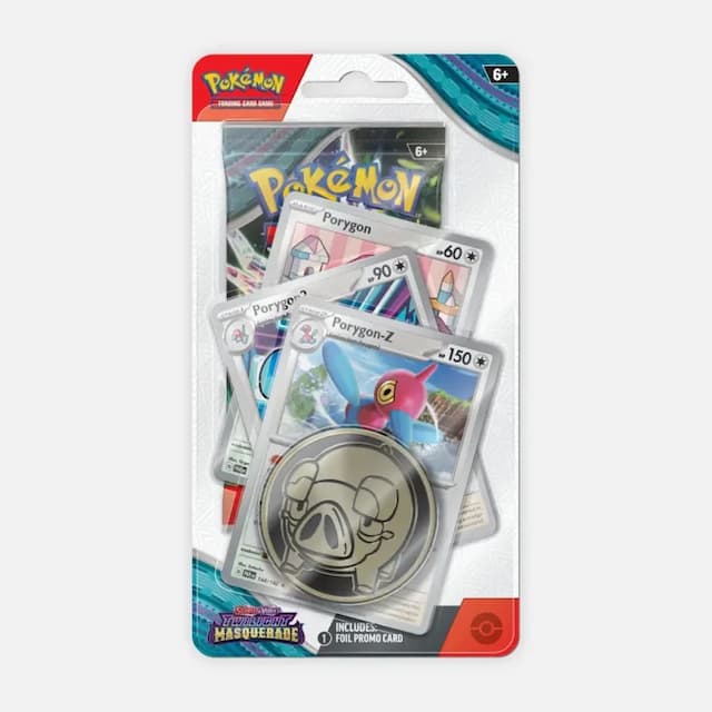 Pokémon karte Twilight Masquerade Premium Checklane Blister Porygon-Z