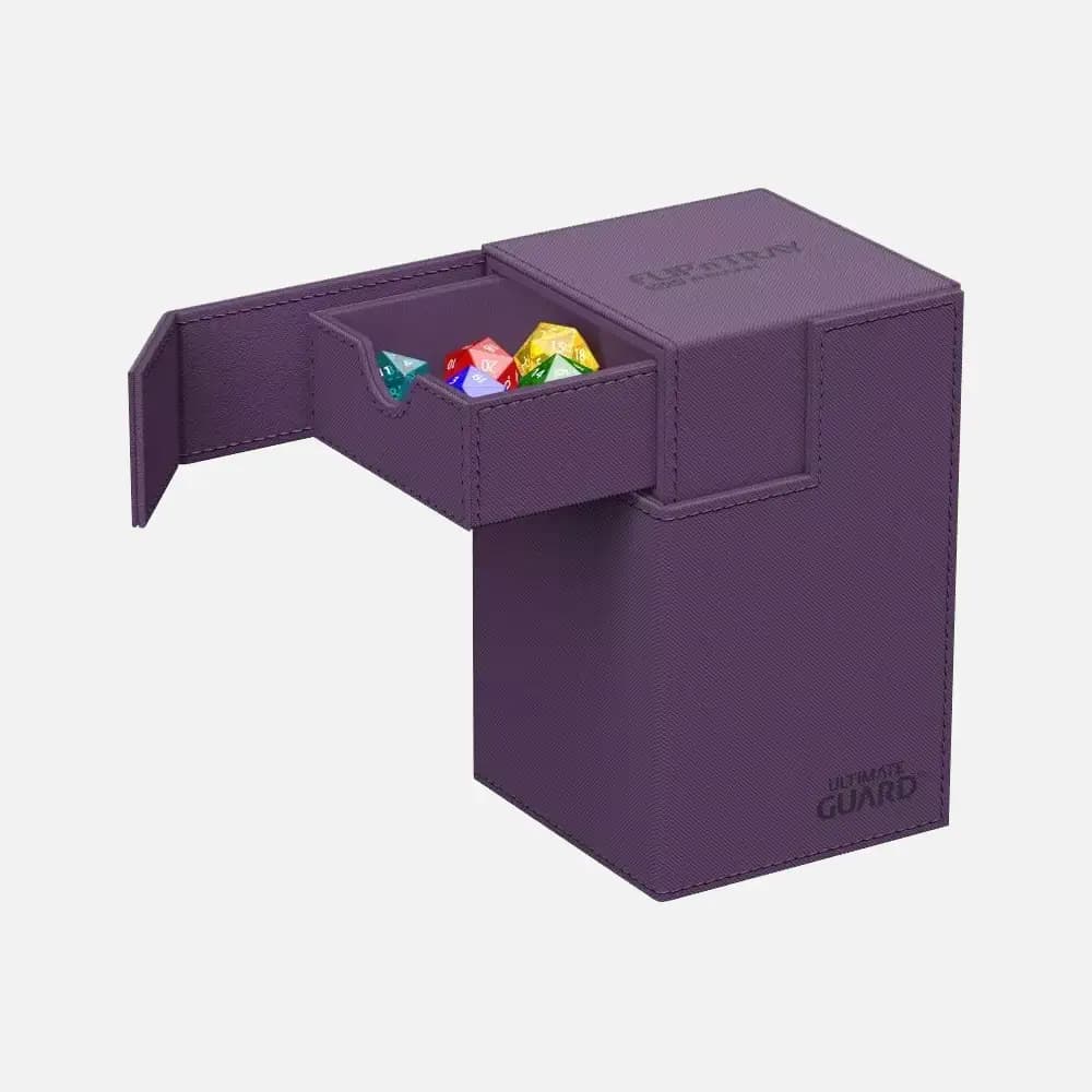 Ultimate Guard Flip N Tray 100+ XenoSkin Monocolor Vijolična Deck Box