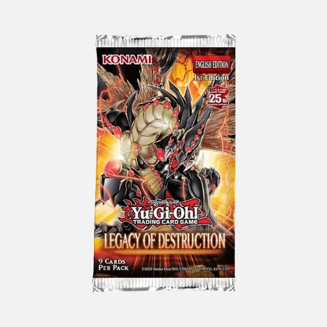 Yu-Gi-Oh! karte Legacy of Destruction Booster Paketek (pack)