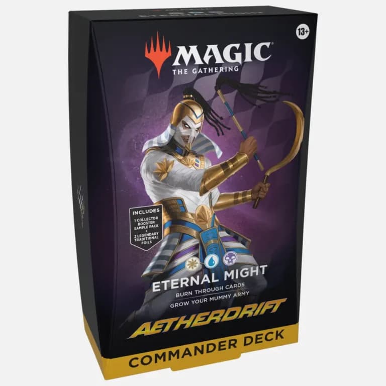 Magic the Gathering (MTG) karte Aetherdrift: Eternal Might Commander Deck