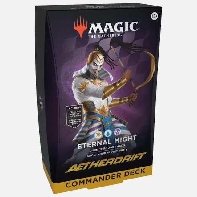 Magic the Gathering (MTG) karte Aetherdrift: Eternal Might Commander Deck
