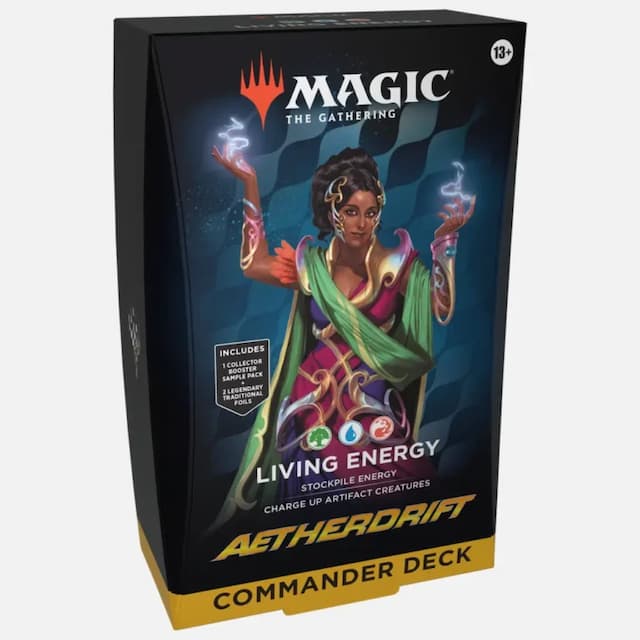 Magic the Gathering (MTG) karte Aetherdrift: Living Energy Commander Deck