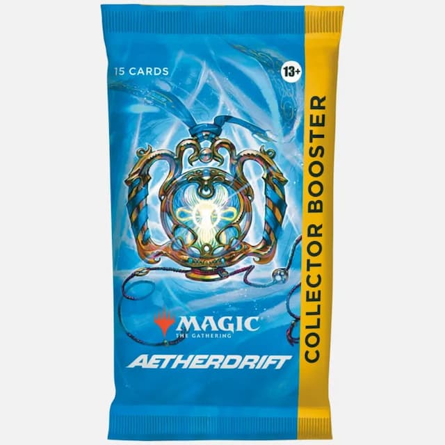 Magic the Gathering (MTG) karte Aetherdrift Collector Booster Paketek (pack)