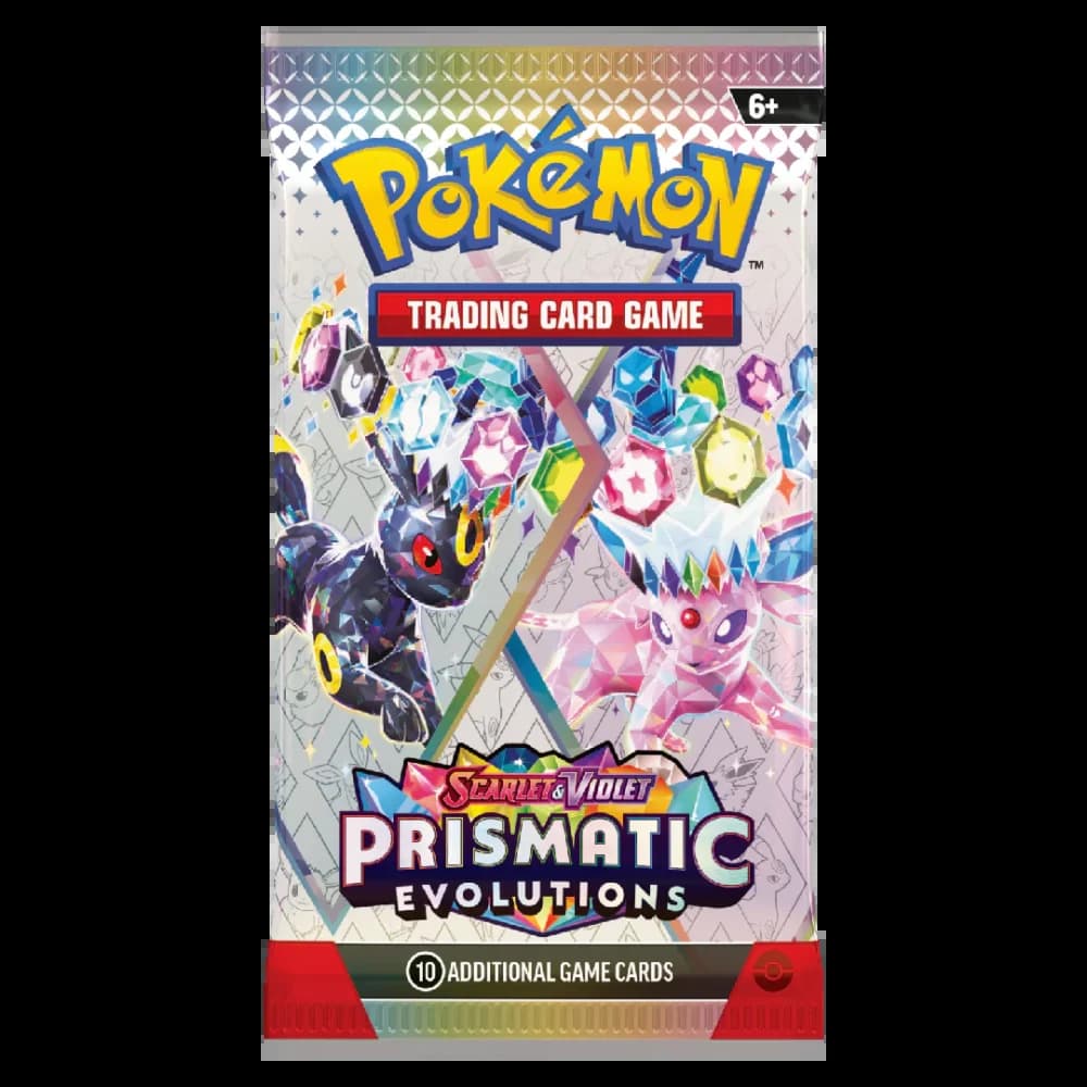 Pokémon karte Prismatic Evolutions Booster Paketek (pack)