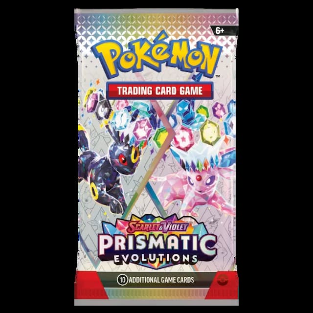 Pokémon karte Prismatic Evolutions Booster Paketek (pack)