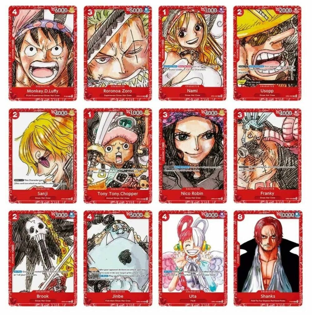 One Piece karte Premium Collection Film RED Edition