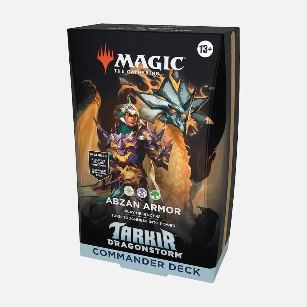 Magic the Gathering (MTG) karte Tarkir Dragonstorm Abzan Armor Commander Deck