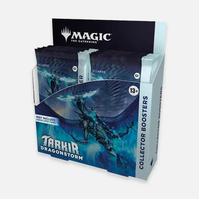 Magic the Gathering (MTG) karte Tarkir Dragonstorm Collector Booster Display (12 Booster Paketkov)