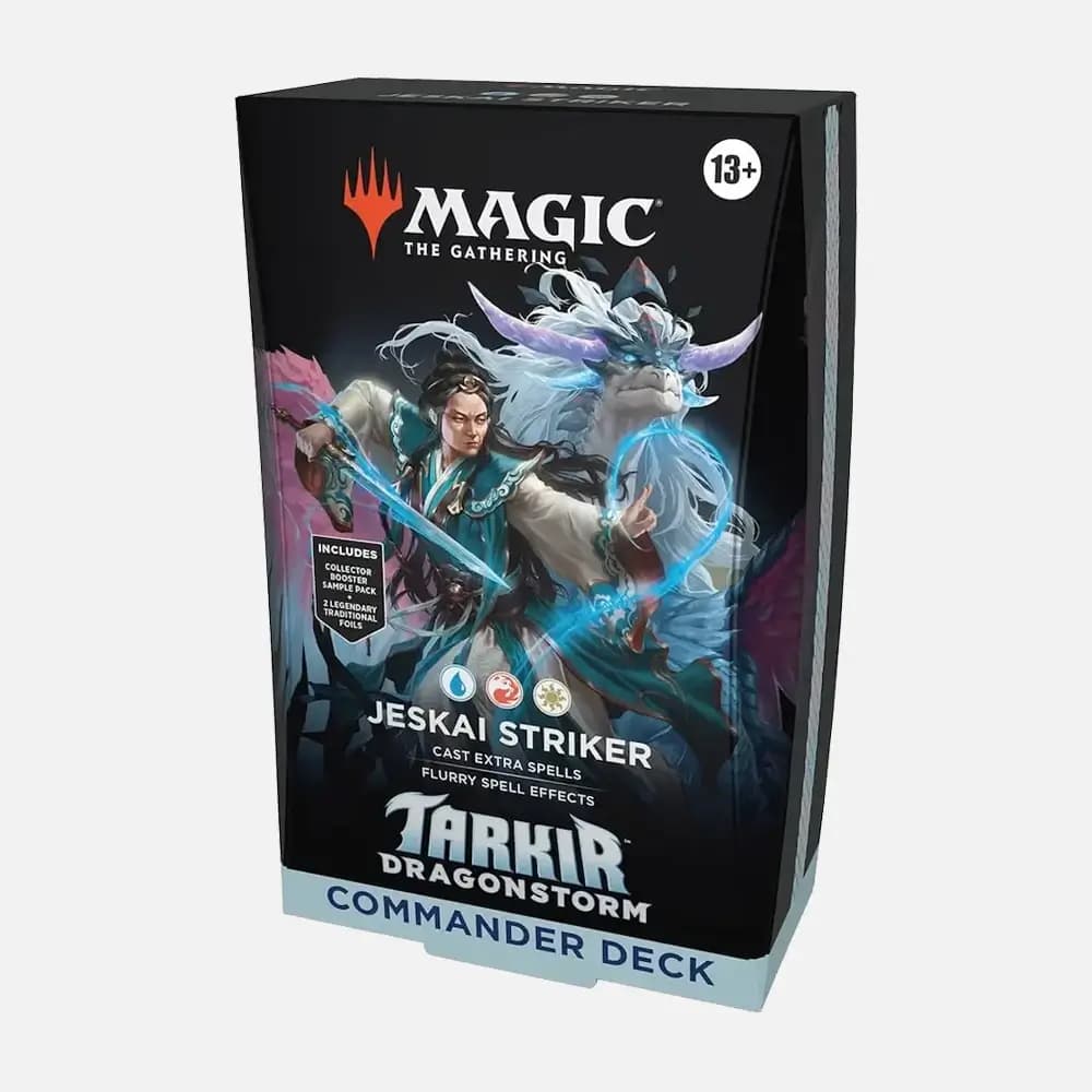 Magic the Gathering (MTG) karte Tarkir Dragonstorm Jeskai Striker Commander Deck