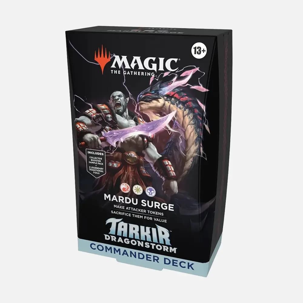 Magic the Gathering (MTG) karte Tarkir Dragonstorm Mardu Sarge Commander Deck