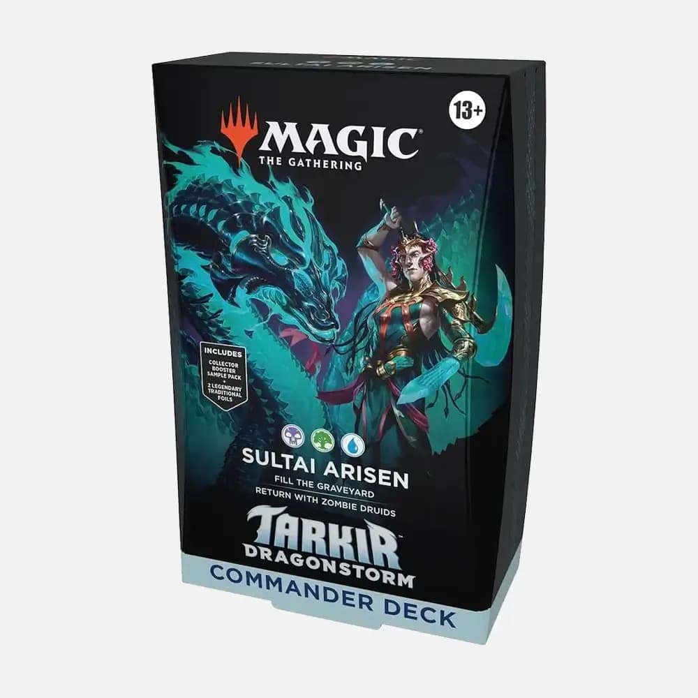 Magic the Gathering (MTG) karte Tarkir Dragonstorm Sultai Arisen Commander Deck
