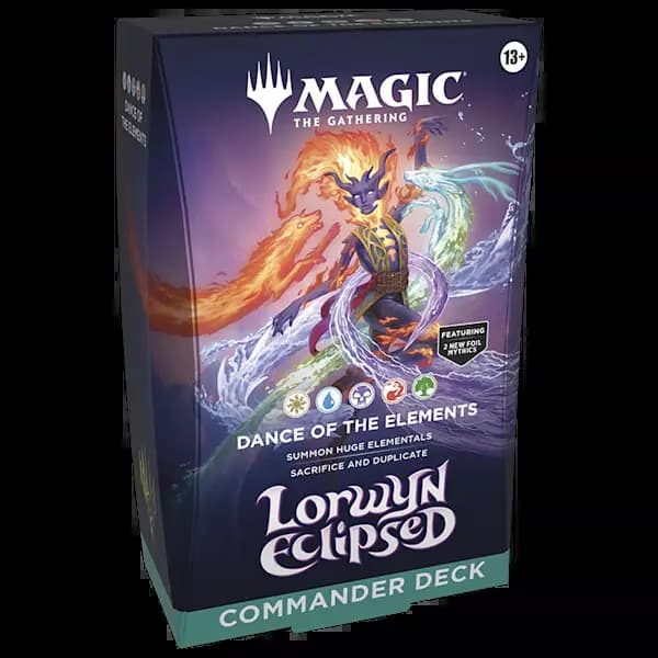 Magic the Gathering (MTG) karte Lorwyn Eclipsed Dance of the Elements Commander